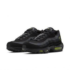 Nike Air Max 95 Retro Logo Black Grey Volt