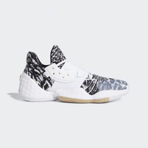 Adidas Harden Vol. 4 ‘Cookies and Cream’ Cloud White/Core Black/Pale Nude (EF1260)