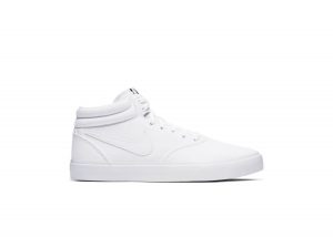 Nike SB Charge Mid Canvas Triple White
