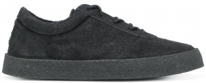 Yeezy Crepe Sneaker Season 6 Thick Shaggy Suede Graphite