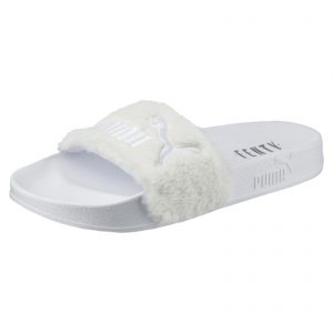 Puma Fur Slide Fur Slide White (W)