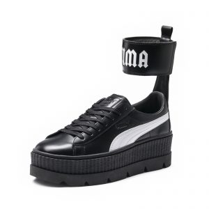 Puma Ankle Strap Rihanna Fenty Black White (W)