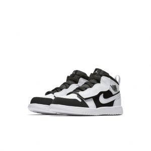 Jordan 1 Mid Alt White Black (PS)