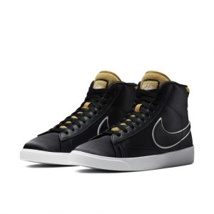 Nike Blazer Mid Black Wheat Gold (W)