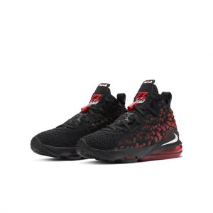 Nike LeBron 17 GS Bred (BQ5594-006)