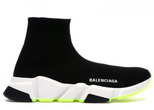Balenciaga Speed Trainer Black White Neon 2019 (W)