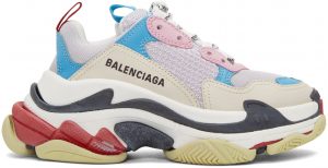 Balenciaga Triple S White Blue (W)