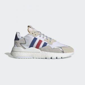 Adidas Nite Jogger ‘White Royal Scarlet’ Cloud White/Collegiate Royal/Scarlet (FV3586)