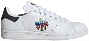 Adidas Stan Smith ‘Colorful Trefoil’ Cloud White/Core Black/Gold Metallic (FW2443)