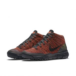 Nike Flyknit Trnr Chukka Fsb Bright Crimson Black Sequoia (W)