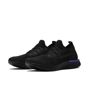 Nike Epic React Flyknit Black Racer Blue