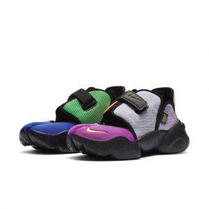 Nike Womens WMNS Aqua Rift ‘Green Spark Concord’ Black/Concord/Green Spark/Volt (CW5876-074)