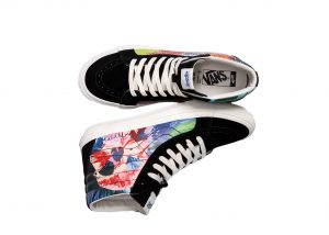 Vans Sk8-Hi Reissue VLT LX Damien Hirst Splatter Skull