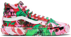 Vans Kenzo x OG Sk8-Hi LX ‘Floral Red’ Floral Red/True White (VN0A4BVB02G)