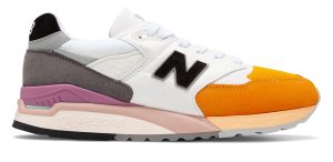 New Balance 998 Made In USA ‘Coastal Pack’ White/Orange/Black (M998PSD)