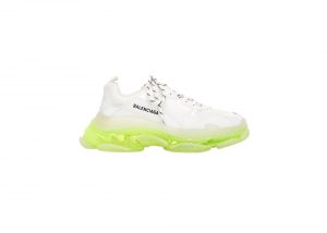 Balenciaga Triple S Clear Sole White Fluo Yellow