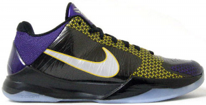 Nike Zoom Kobe 5 POP ‘Playoff Carpe Diem’ Black/Chrome-Del Sol-Varsity Purple (395780-001)