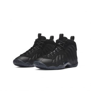 Nike Little Posite One GS ‘Anthracite’ Black/Wolf Grey/Anthracite/Black (644791-014)