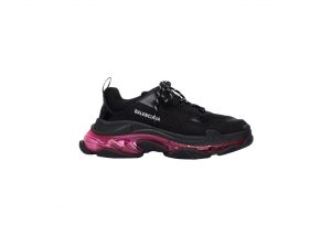 Balenciaga Triple S Clear Sole Neon Pink (W)