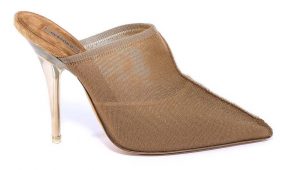 Yeezy Mule Pump Knit 110MM Taupe Season 6