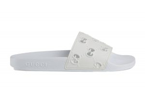 Gucci Slide White Rubber (W)