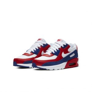 Nike Air Max 90 Deep Royal University Red (GS)