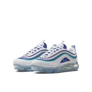 Nike Air VaporMax 97 White Indigo Burst Hyper Jade (GS)