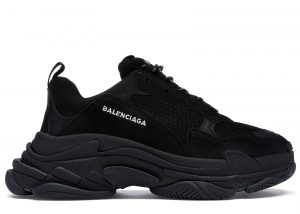 Balenciaga Triple S Triple Black 2018 Reissue Nondistressed (W)