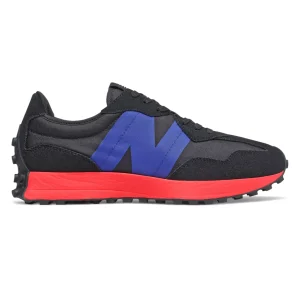 New Balance 327 Black Blue Red