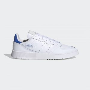 adidas Supercourt Cloud White / Cloud White / Blue (FU9740)