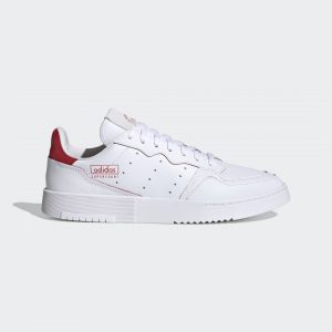 adidas Supercourt Cloud White / Scarlet / Cloud White (FU9741)