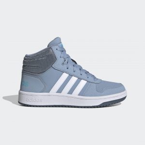 adidas Hoops 2.0 Mid Tactile Blue / Cloud White / Legacy Blue (FW3158)