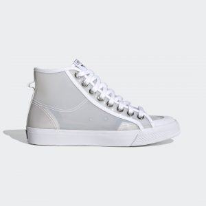 Adidas Womens WMNS Nizza High ‘Translucent Tint – Cloud White’ Cloud White/Core Black/Silver Metallic (FW9940)