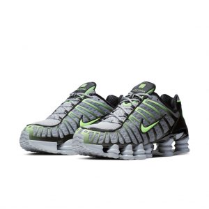 Nike Shox TL Wolf Grey Lime Blast