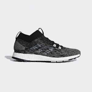adidas Pureboost RBL Core Black Grey Two