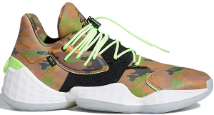 Adidas Daniel Patrick x Harden Vol. 4 ‘Camo Print’ Signal Green/Core Black/Core White (FY2789)