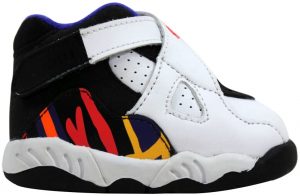 Air Jordan Retro 8 TD ‘Three-Peat’ White/Black-Bright Concord-Infrared 23 (305360-142)