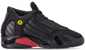 Air Jordan 14 Retro PS ‘Last Shot’ 2018 Black/Varsity Red (312092-003)