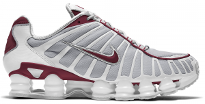 Nike Shox TL Neutral Grey Team Red
