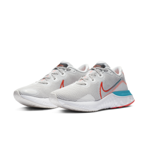 Nike Renew Run ‘Ombre Swoosh’ Summit White/Oracle Aqua/Black/Flash Crimson (CK6357-101)