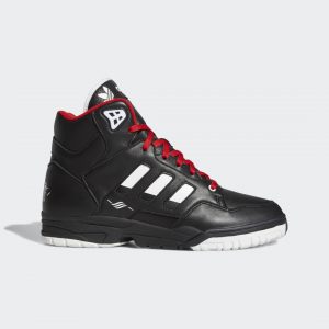 adidas Kid Cudi x Bill en Ted Torsion Artillery Mid Core Black / Cloud White / Scarlet (FZ3879)