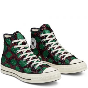 Converse Chuck 70 High ‘Snake Pattern – Red Green’ Red/Green/Egret (166561C)