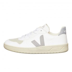 Veja V-10 White / Oxford Grey (VXM072349)