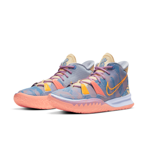Nike Kyrie 7 Preheat ‘Expressions’ Ghost/Laser Orange/Blue Beyond (DC0588-003)