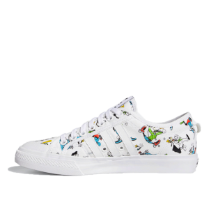Adidas Disney x Nizza ‘Sport Goofy Pack – White’ Cloud White/Scarlet/Core Black (FW0645)