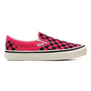 Vans Classic Slip-On 98 DX Anaheim Factory – Pink Neon Checkerboard (VN0A3JEXV9N)