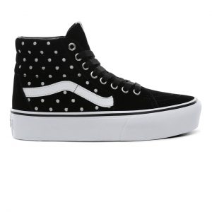 VANS Suède Polka Dot Sk8-hi Platform 2.0 Schoenen  (Zwart)