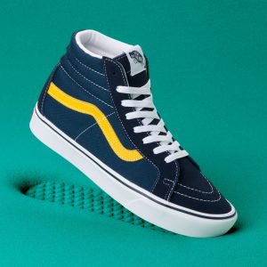 Vans Sk8-Hi ComfyCush ‘Dress Blues’ Dress Blues/Gibraltar Sea/Sulphur (VN0A3WMCVX4)