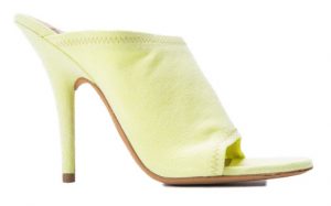 Yeezy Sandal Stretch 110MM Faded Neon Yellow Season 6