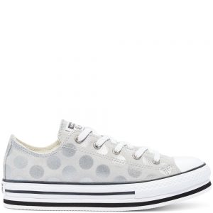 Converse Glitter Shine EVA Platform Chuck Taylor All Star Low Top Photon Dust/white/black (670029C)